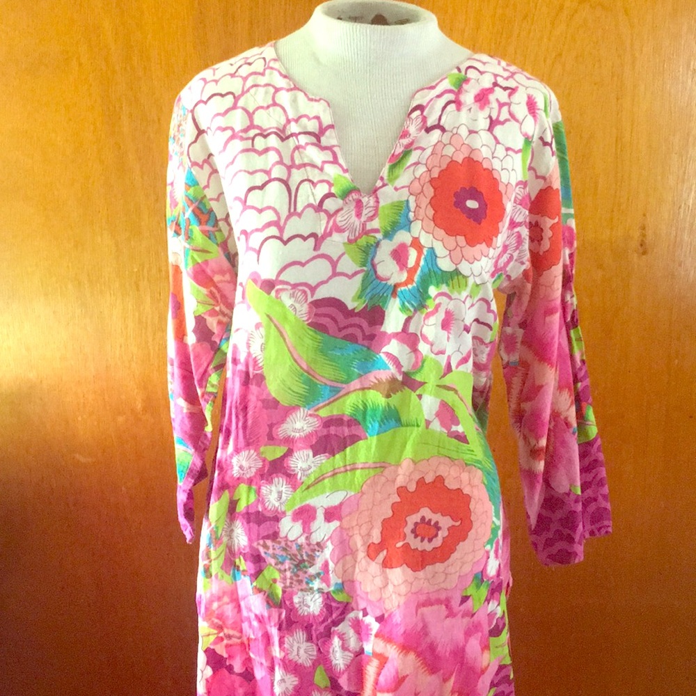 Tropical Flower Dress